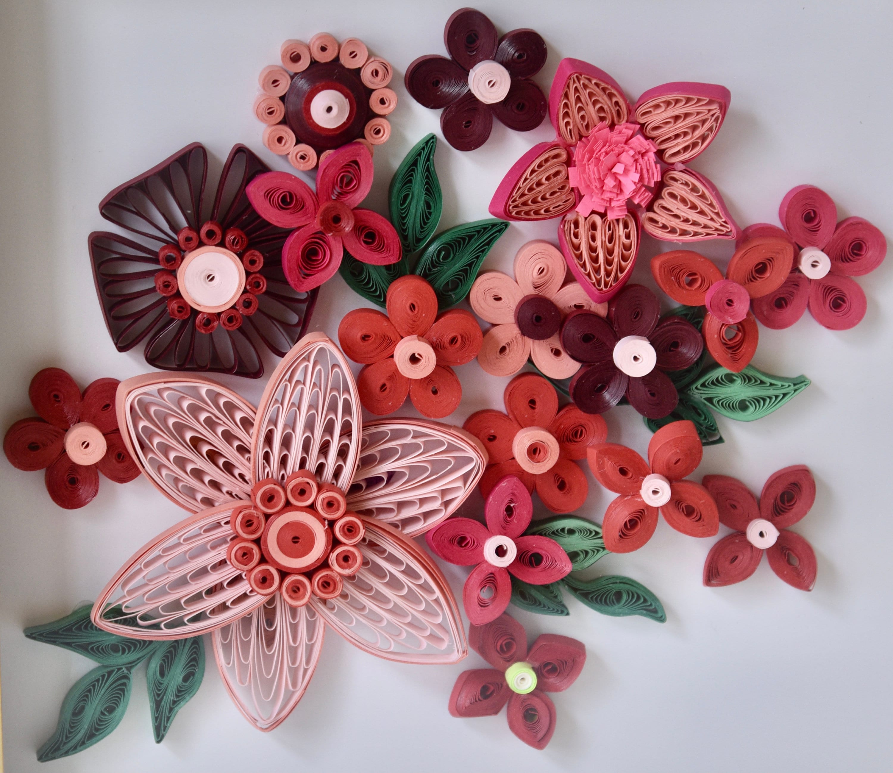 Paper Quilled Flower - Quilling Art - Quilling Art Wall Decor-abstract ...