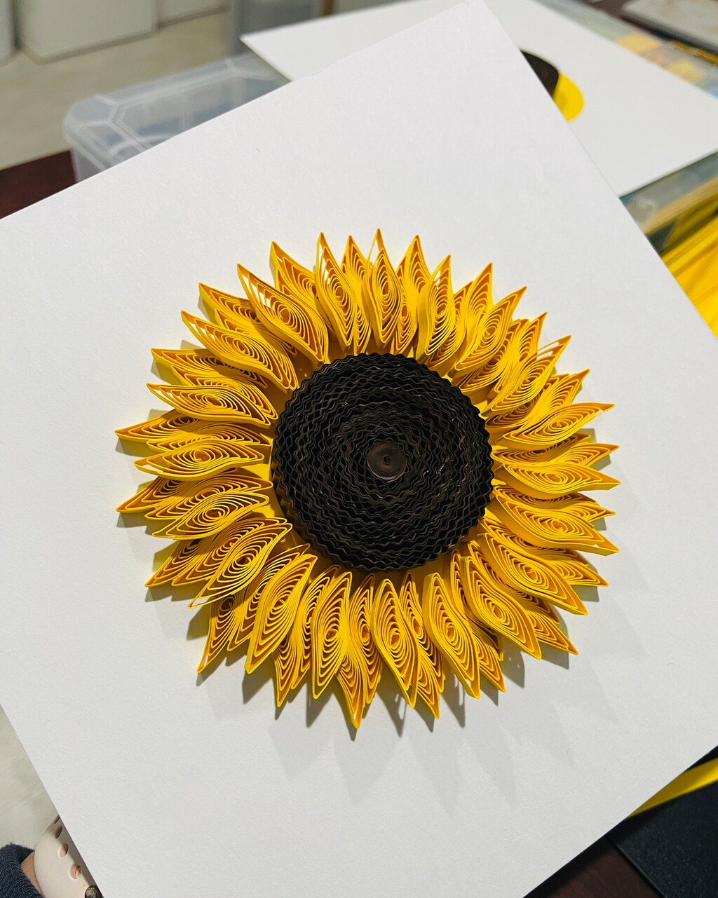 Hi Sasara 30 Fogli Carta Velina Con Stampa Girasole Dorato 50x71 Cm Per Confezioni Regalo Feste A Tema
