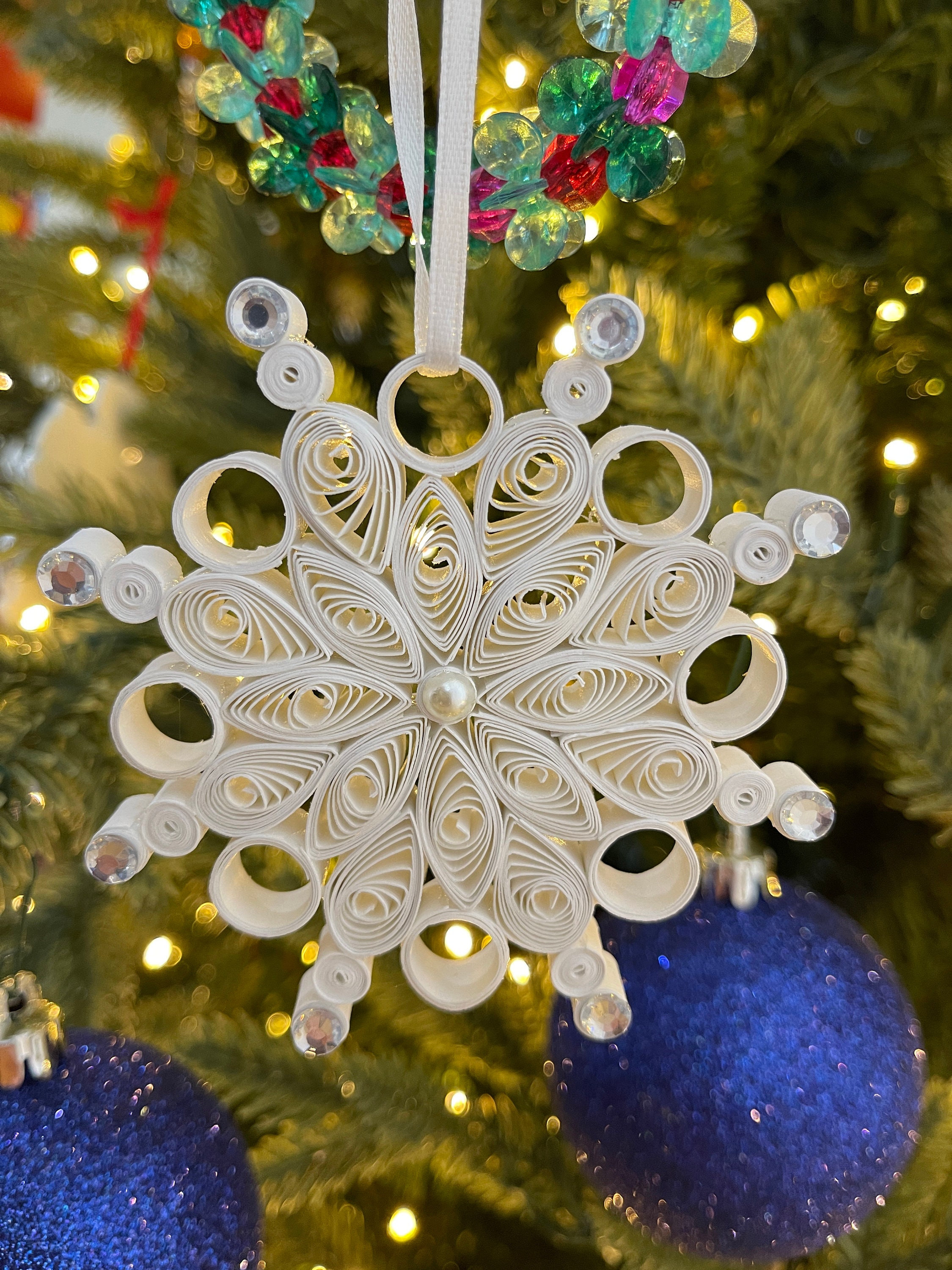 ADQUATOR - Rotolo di carta da imballaggio a stella, 12 m, 100% riciclabile, ecologico, colorato per regalo di compleanno, decorazioni per feste (44 cm x 12 m