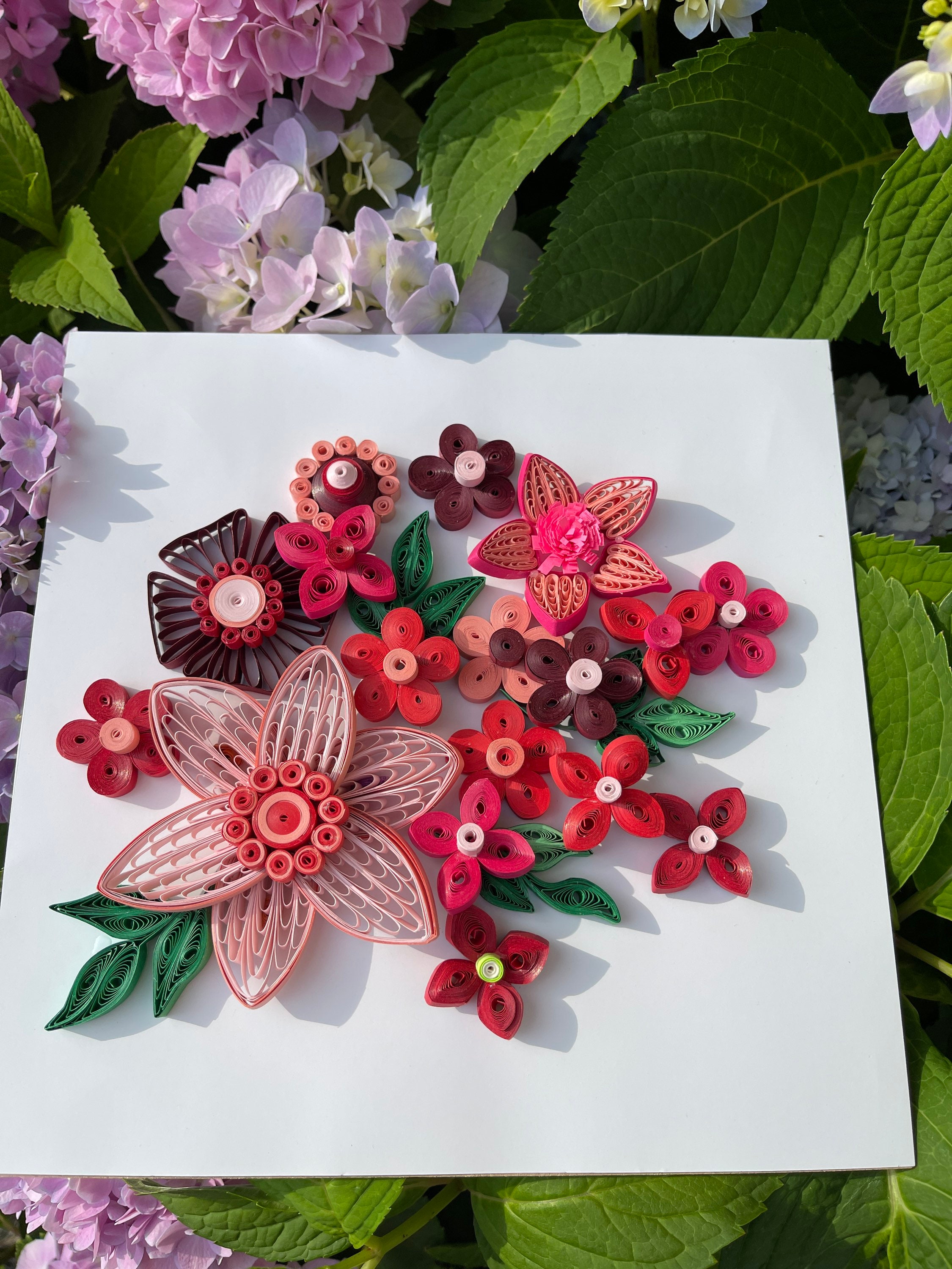 Paper Quilled Flower - Quilling Art - Quilling Art Wall Decor-abstract ...