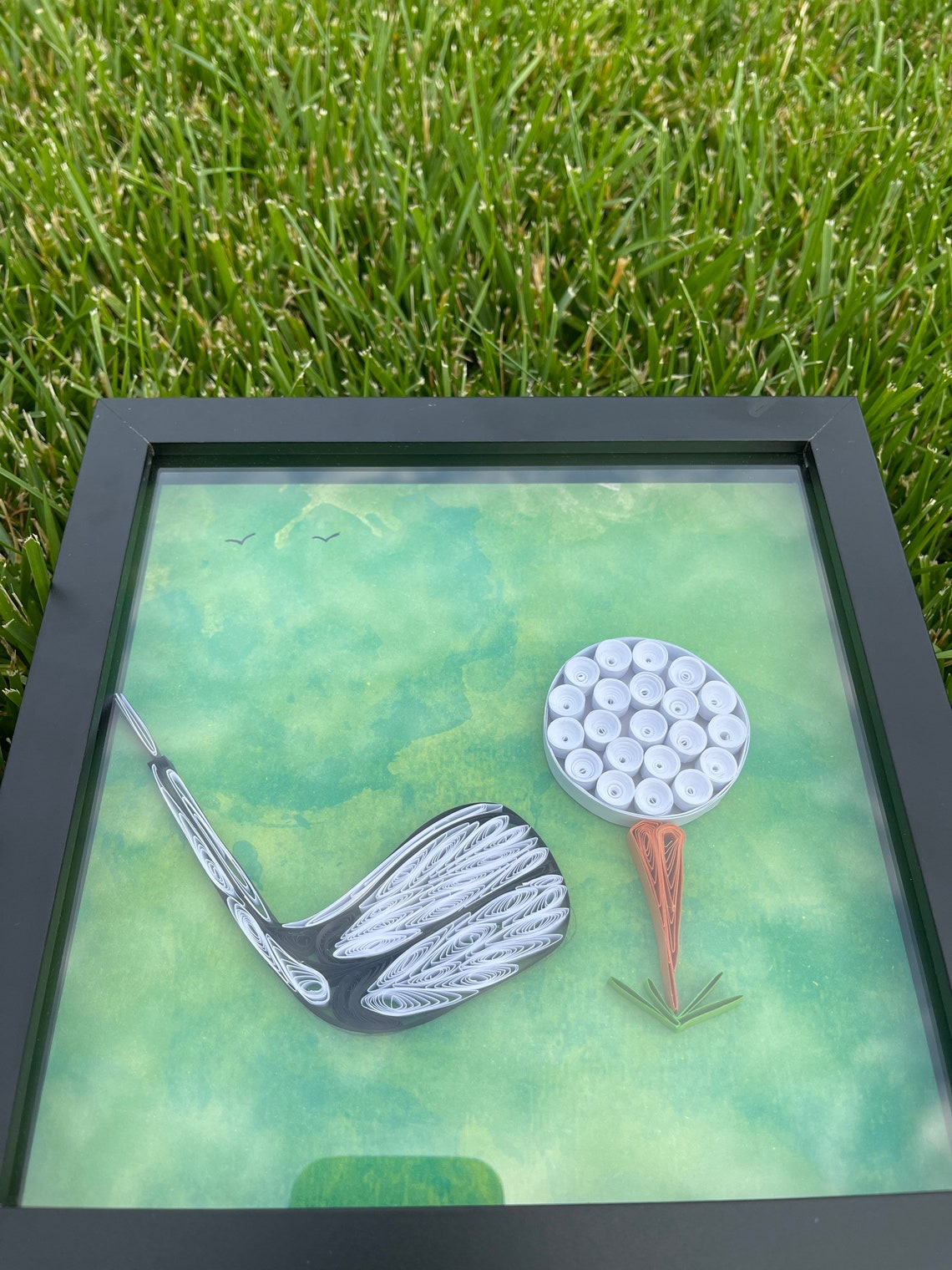 Quilling Art Paper quilling gifts Golf Lovers Gift Etsy