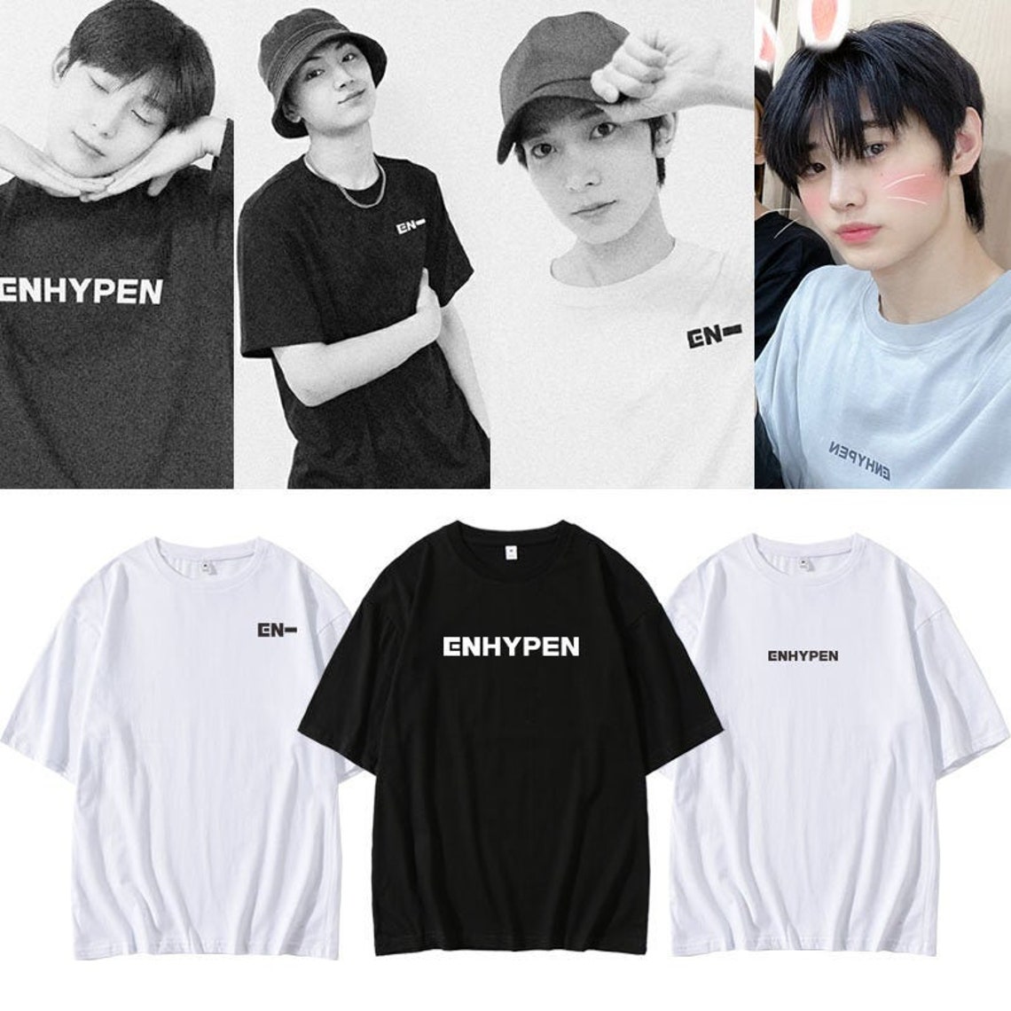 Enhypen T-Shirts - Enhypen Classic T-Shirt RB3107 - ®Enhypen Store