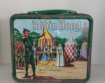 Almoço Vintage ROBIN HOOD 1956 Presente Aladdin