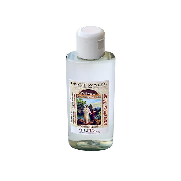 Authentisches Weihwasser aus dem heiligen Fluss Jordan. 100ml.