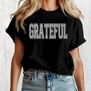 Chemise reconnaissante | Sweat-shirt chrétien | verset biblique t-shirt | T-shirt religieux religieux tendance | Chemise de musique Worhsip | Chemise de Thanksgiving