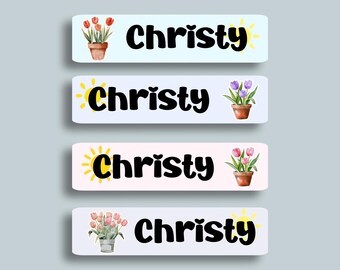Personalized Name Stickers: Dishwasher Safe, Daycare Labels