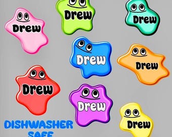 Daycare Labels Back to School Name Stickers Dishwasher Safe