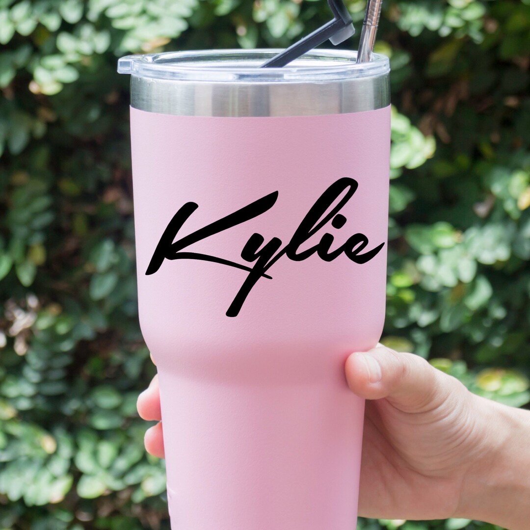 Custom Vinyl Name Decal: Personalized Water Bottle Sticker - Etsy