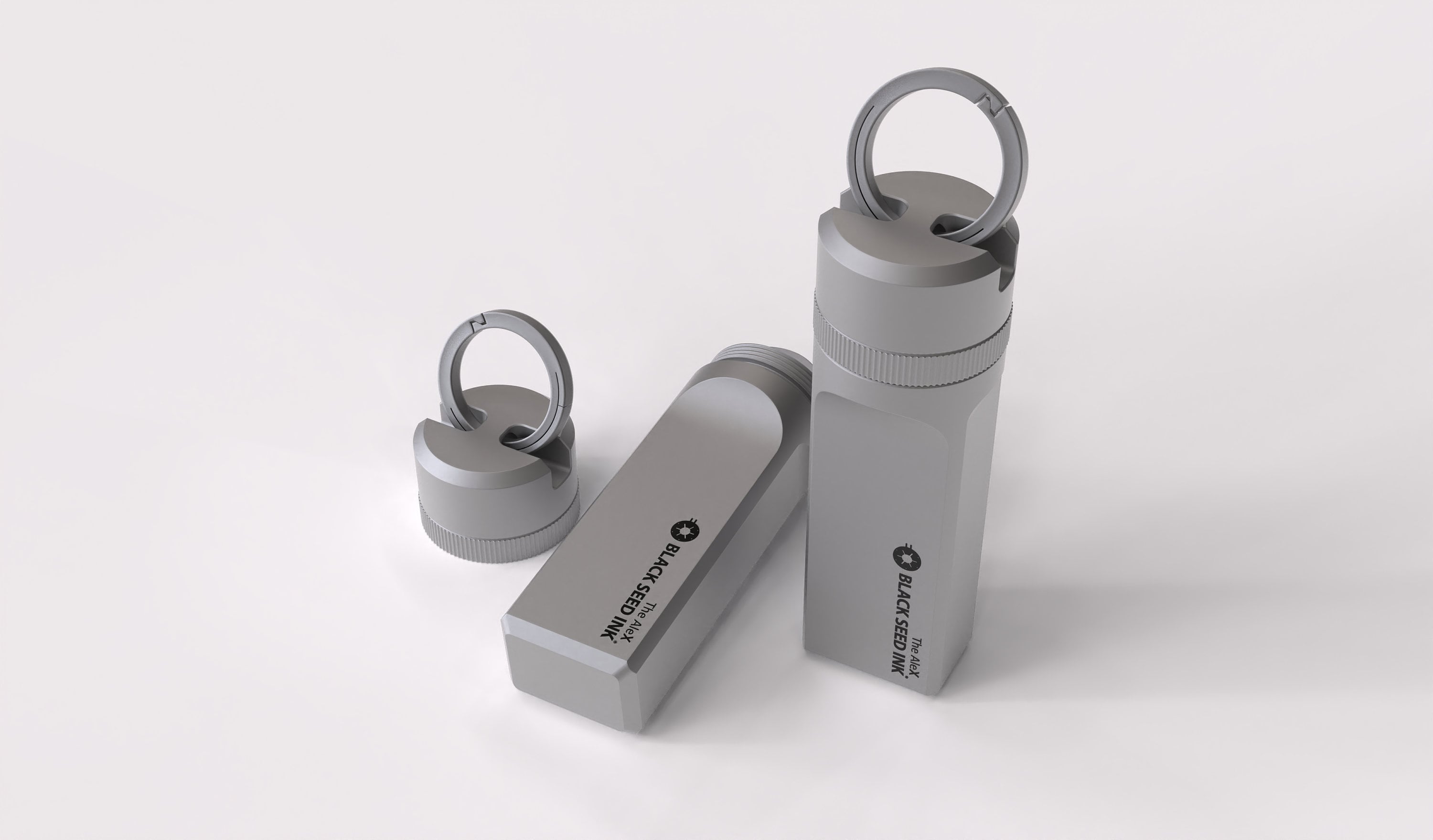 The AleX - Titanium Capsule for Ledger Nano Cold Wallets