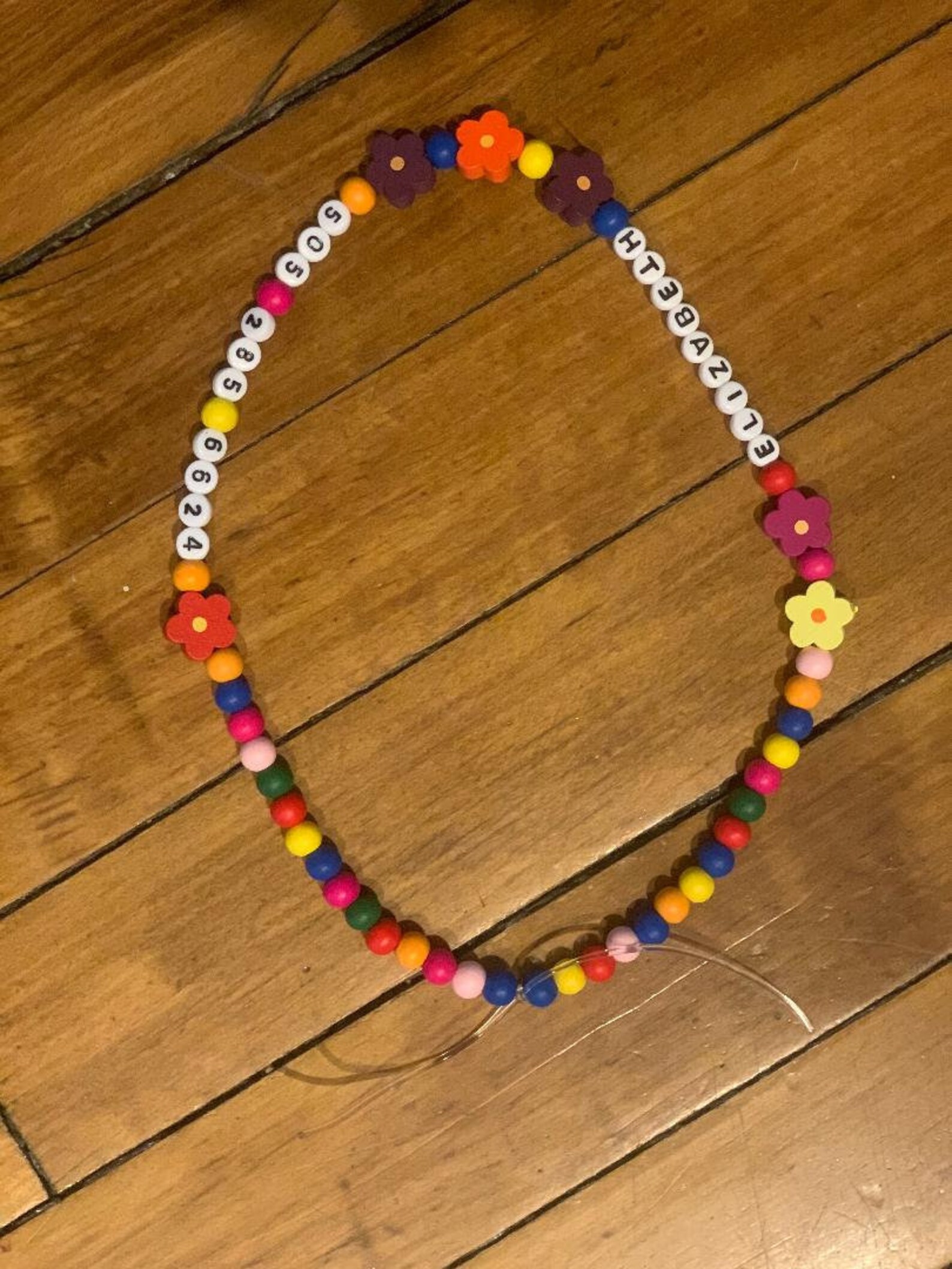 Toddler Safety Identification Necklace Etsy UK