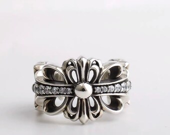 Chrome Hearts Ring - Etsy