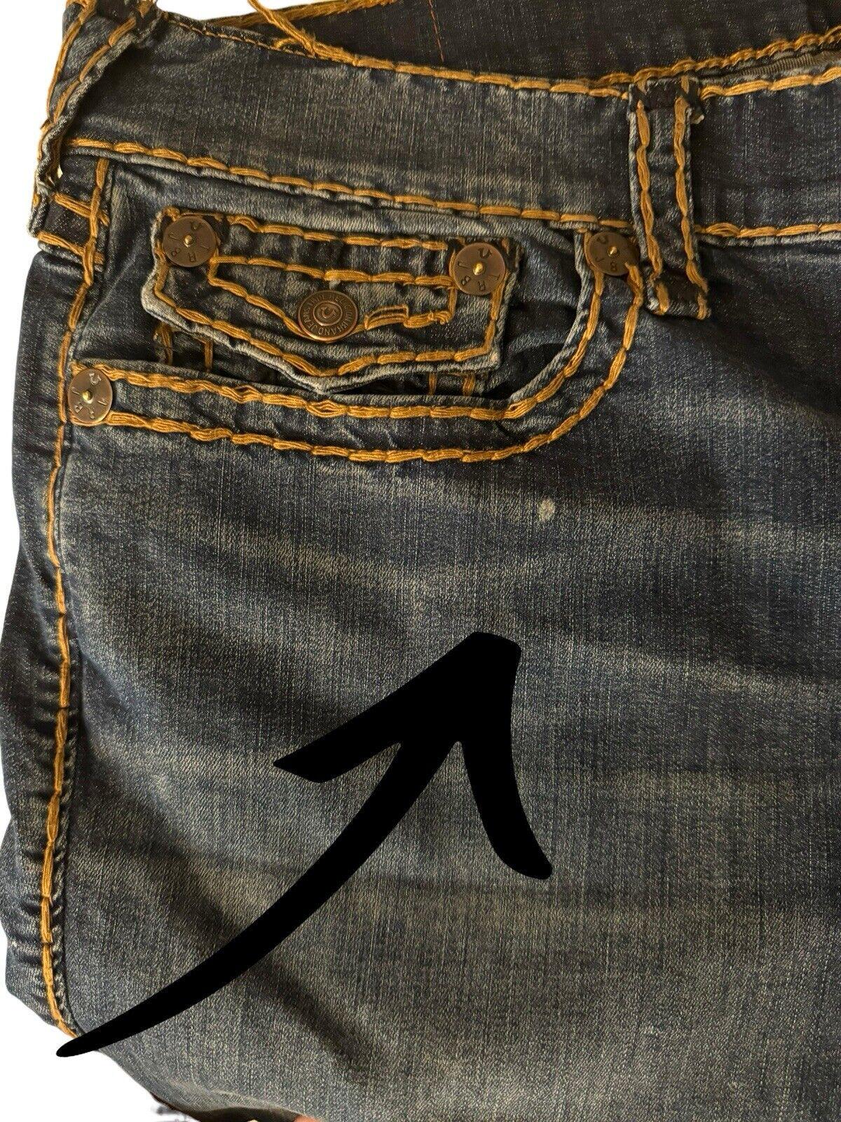 io着用　usa製true religion denim 28×33 brown Designer Jeans | True Religion