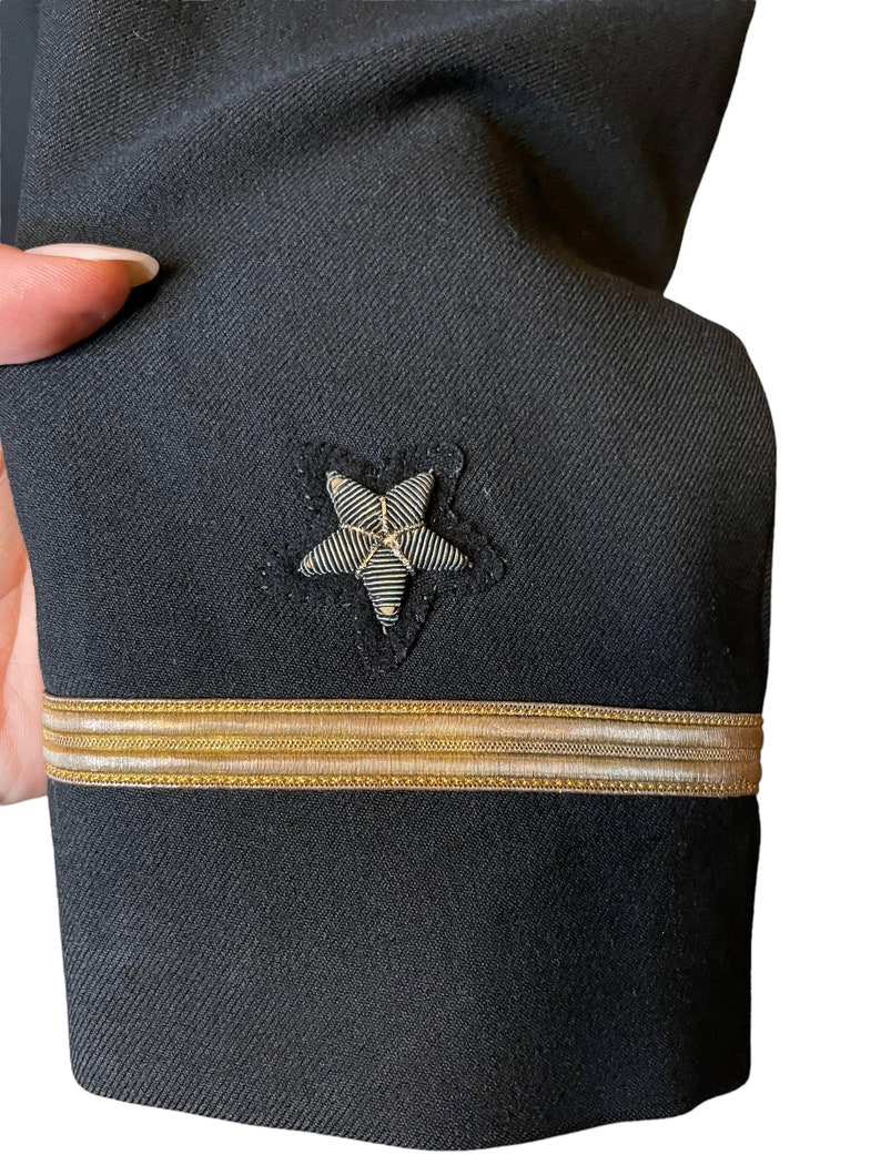 Vintage 1940s US Navy Military Dress Jacket Commissioned Officer 39L Etsy