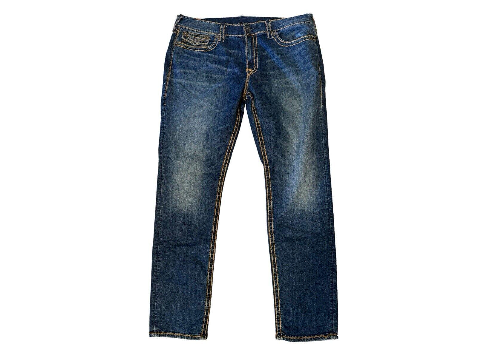 io着用　usa製true religion denim 28×33 brown io着用 usa製true religion denim 28×33 brown - メルカリ