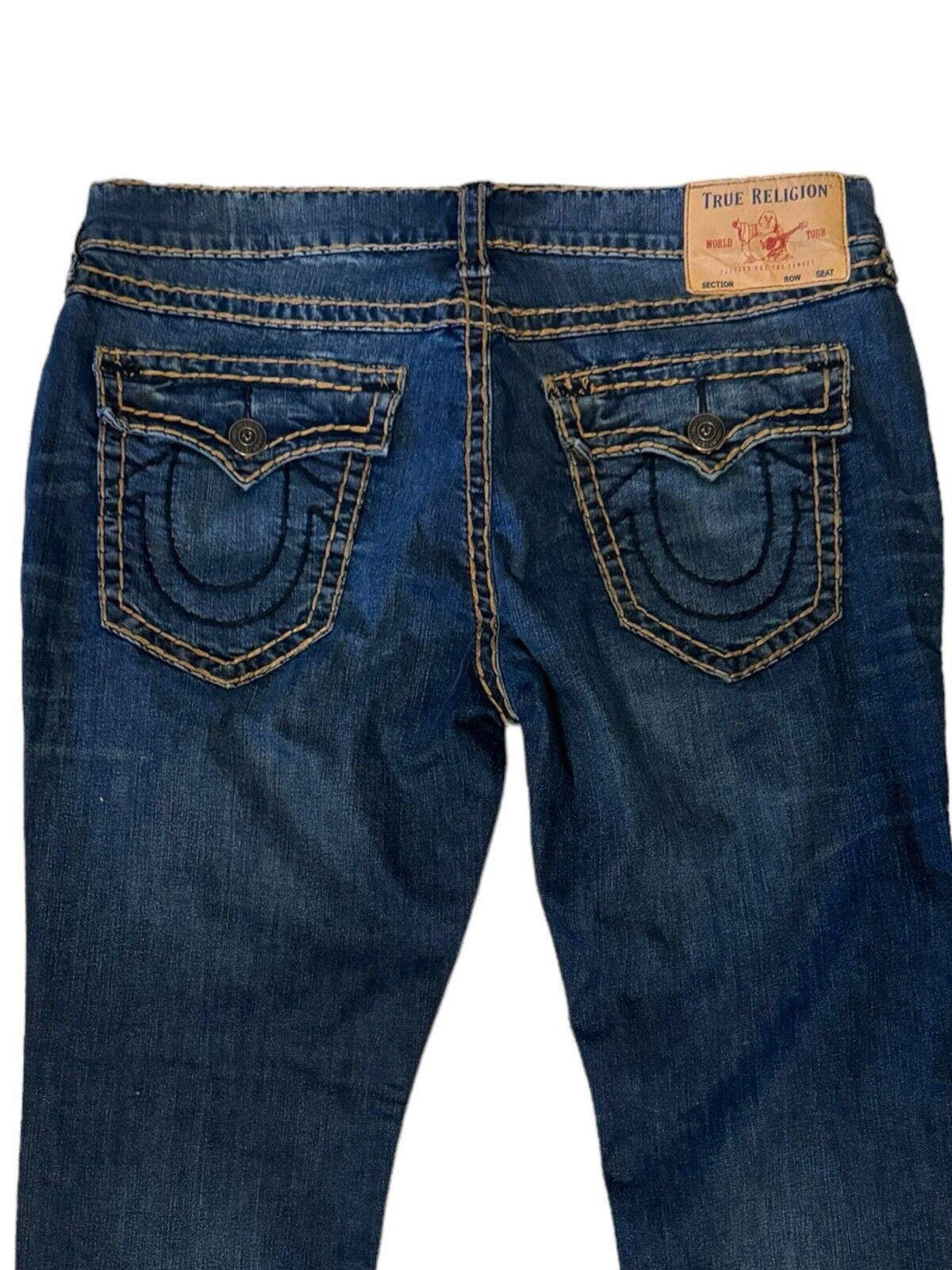 True Religion Men's Vintage Billy Flared Jeans Size 30W 33L