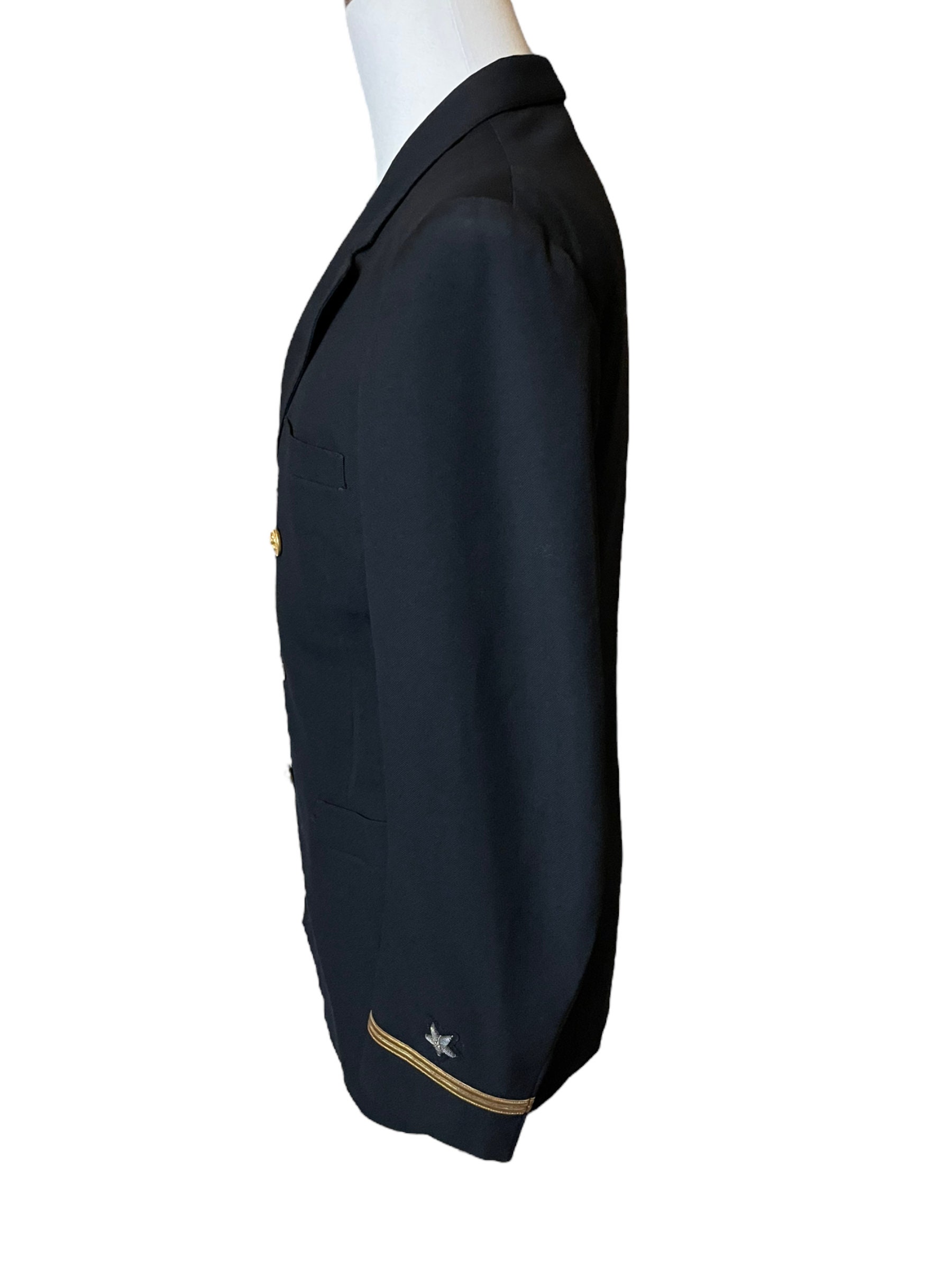 Vintage 1940s US Navy Military Dress Jacket Commissioned Officer 39L Etsy