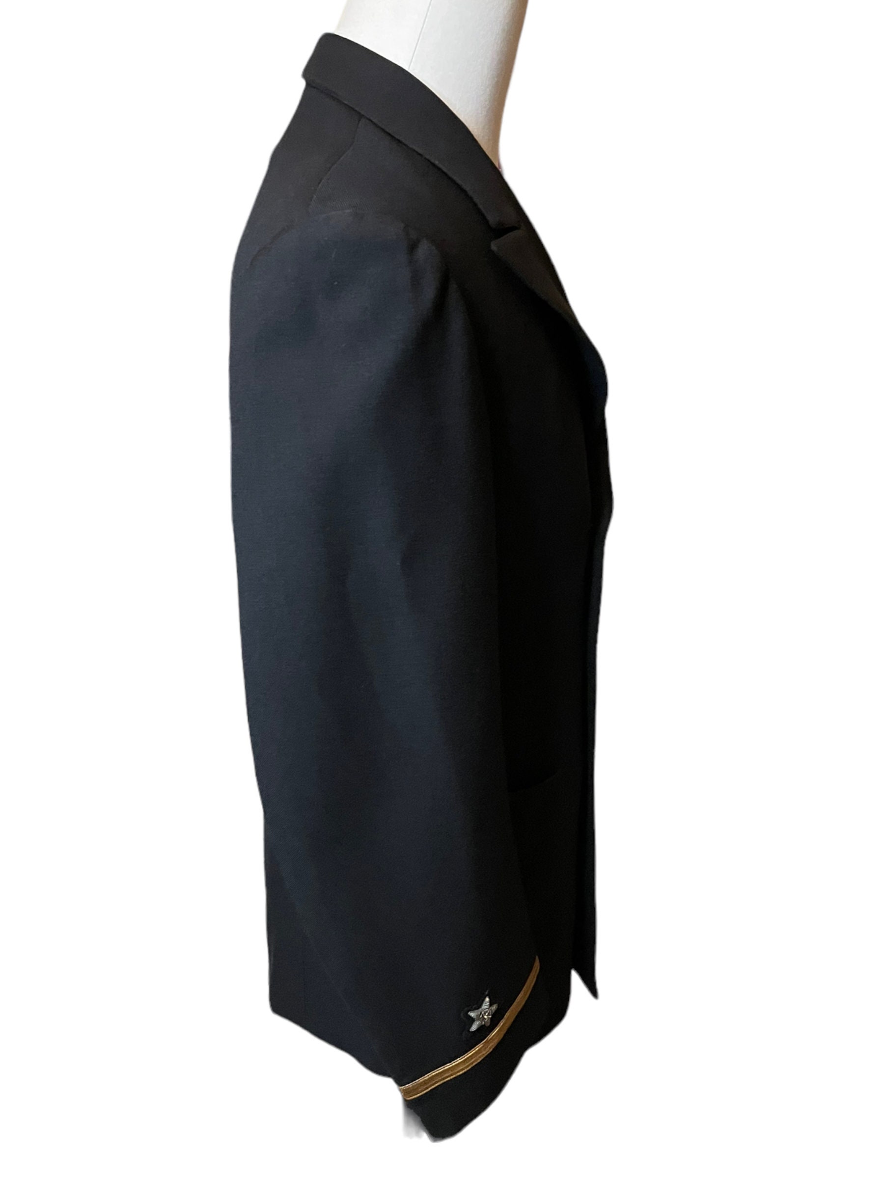 Vintage 1940s US Navy Military Dress Jacket Commissioned Officer 39L Etsy