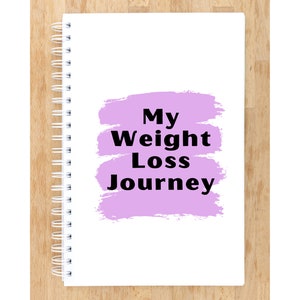 Weight Loss Tracker, Weight loss Journal Printable, Weight loss Track, Weight loss Chart, Weight loss Calendar,