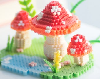 Featured image of post View 22 3D Mushroom Perler Beads