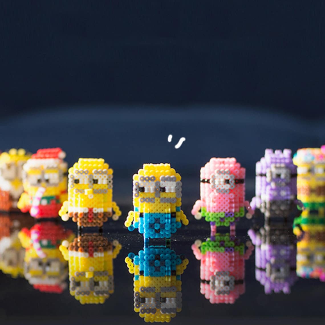 Despicable Me The Minions Perler Bead Patterns 3D anime art Etsy