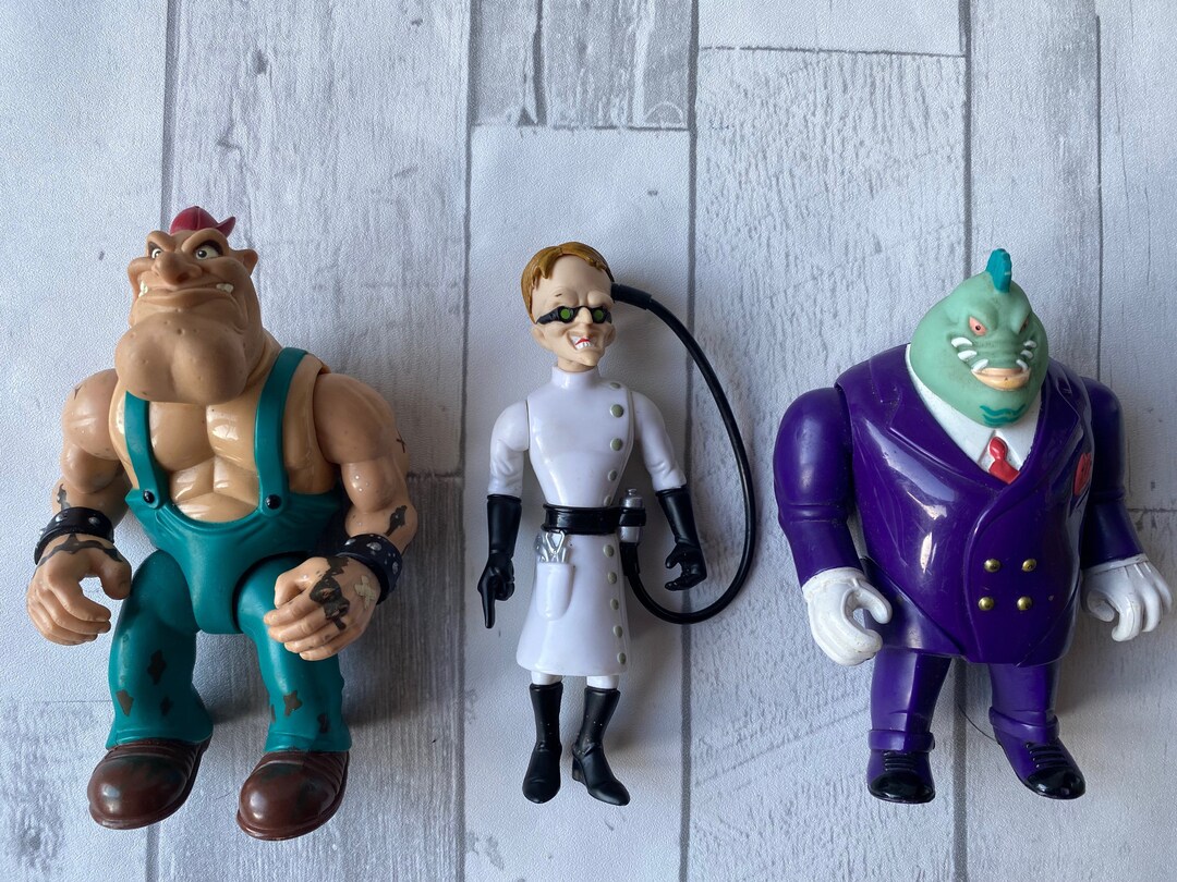 Vintage 1993biker Mice From Mars Grease Pit/ Dr Karbunkle/ Etsy