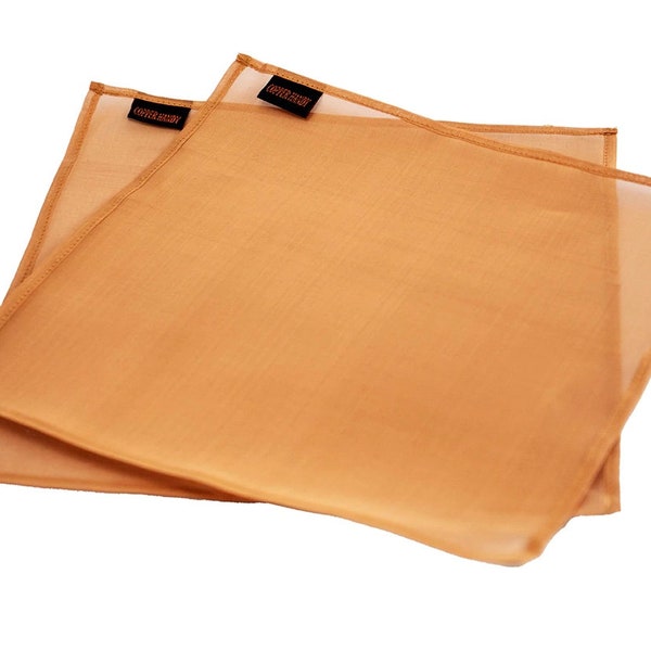 CUYAHOGA COPPER™ - Set of 2 - 99.9% Pure Copper Smooth Woven Cloth Fabric. Antibacterial.