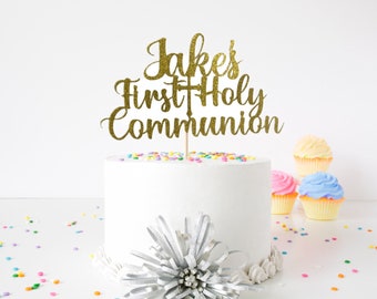 First Communion Cake topper, 1st communion cake topper, communion cake topper, 1st communion decor, first communion decor, holy communion