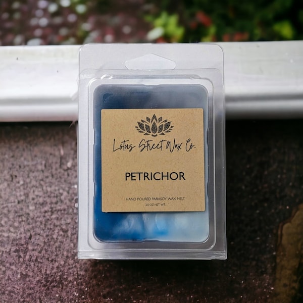 Petrichor Wax Melt, Phthalate Free, Paraben Free, Cruelty Free, Vegan Friendly, Gift for her, Gift for him