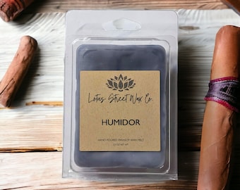 Cera derretida para humidor, aroma a tabaco y vainilla ahumada