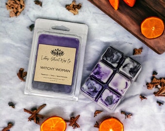 Witchy Woman Wax Melt, Spiced Orange Pomander Scent