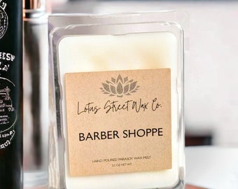 Cire fondante Barber Shoppe, parfum basilic bergamote