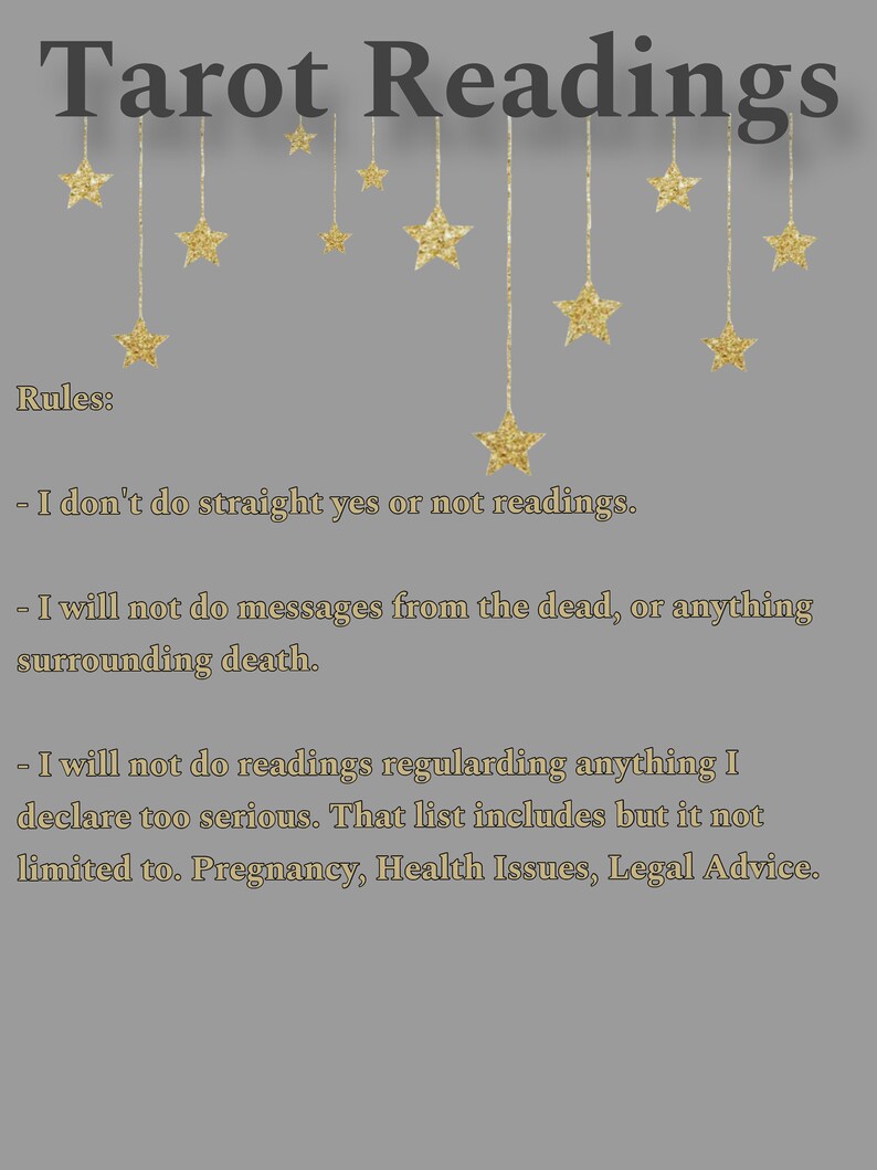 Tarot Reading - Etsy
