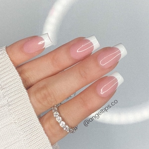 Tapered Square Nails Etsy