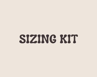 SIZING KIT for measuring | Durable + Reusable Press On Nails | Long to Short Styles | Square, Round, Ballerina, Tapered, Coffin Gel Nails