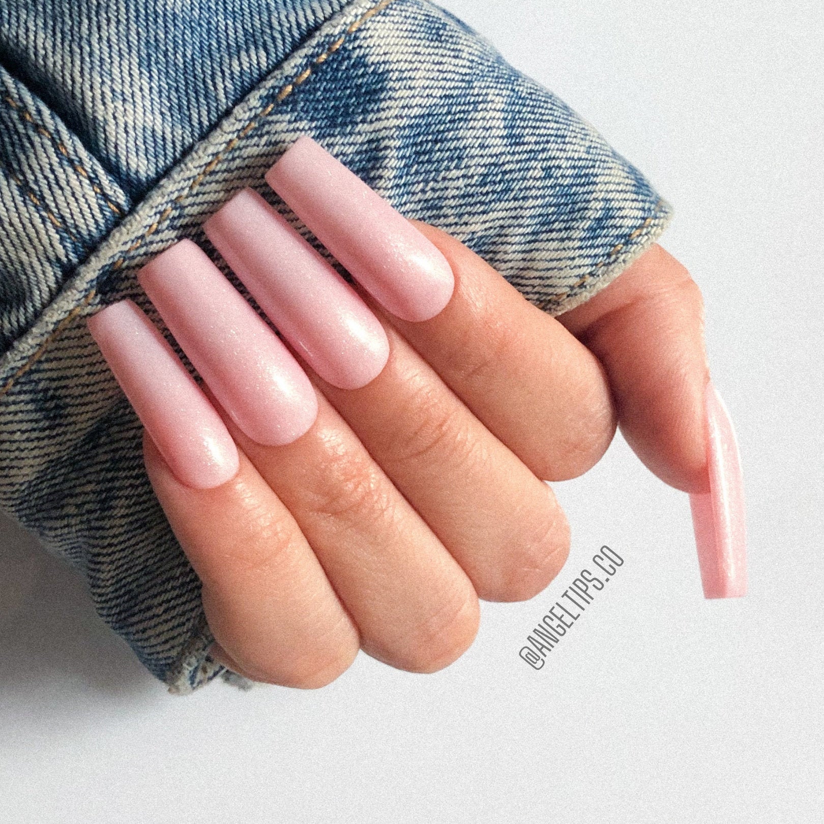 BALLERINA PINK Nails / Luxury Durable Reusable Press On Etsy