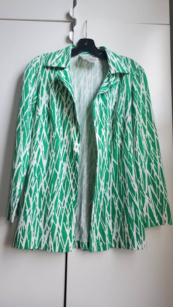 Vintage 70s TWIG Diane Von Furstenberg DVF Blazer 