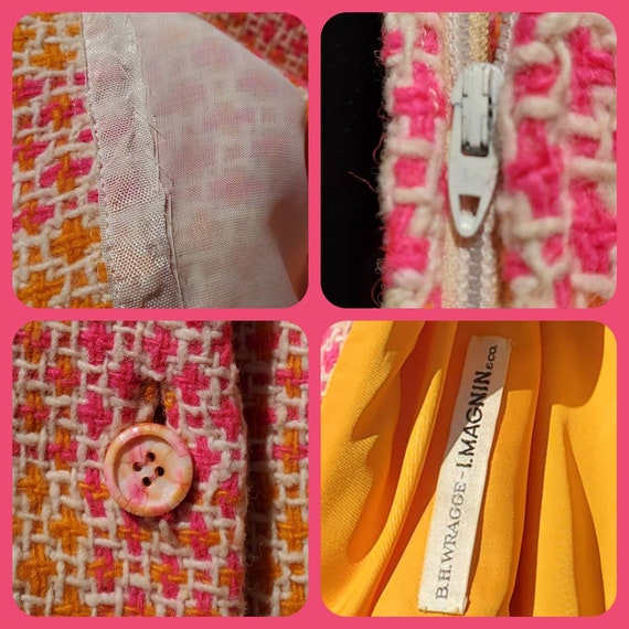 Vintage 1960's I Magnin BH Wragge Mod Psychedelic… - image 8