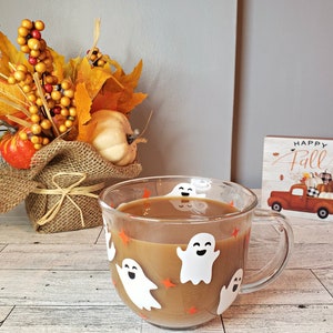 Halloween Spooky Ghost Cappuccino Mug 18 OZ Coffee Mug