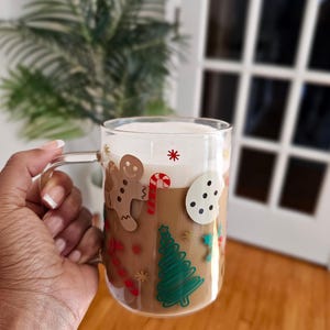 Christmas cookie gingerbread coffee mug