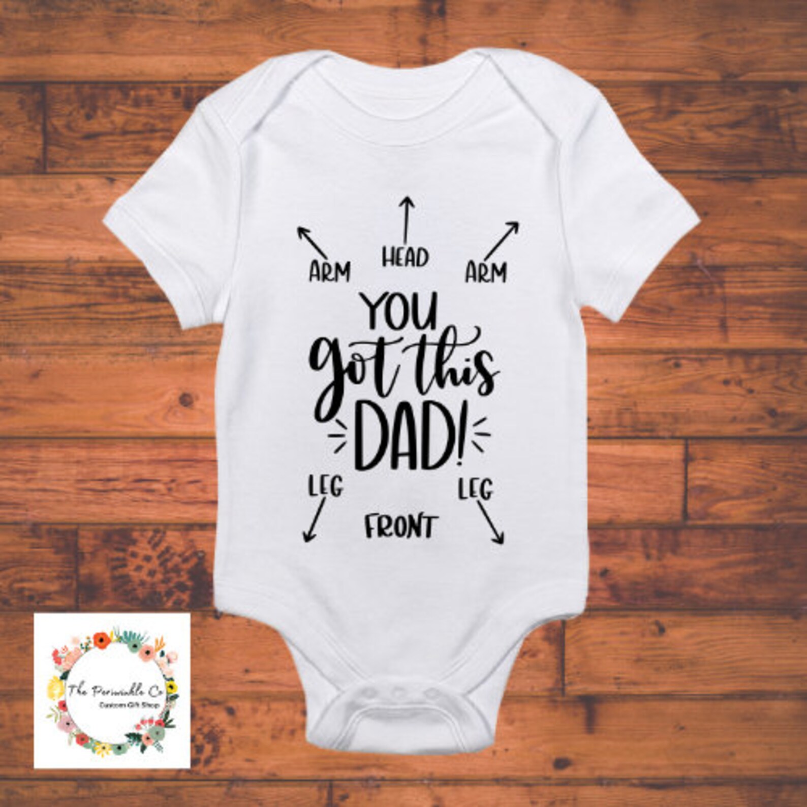 Baby Onesie You Got This Dad Etsy