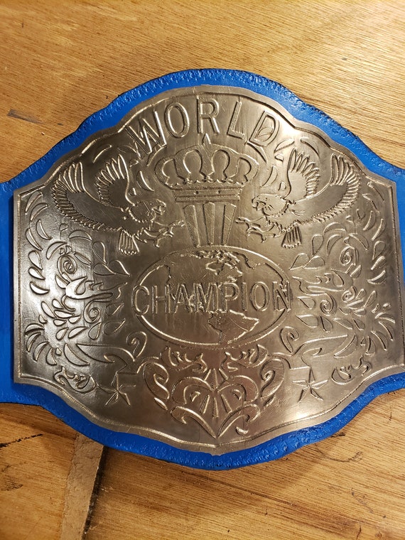 World Wrestling Championship Belt Etsy