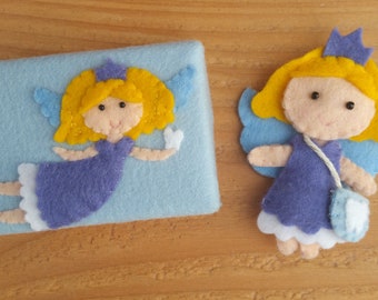 Tooth Fairy purple - PDF pattern - sewing pattern - instant download