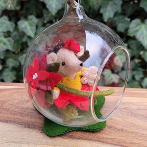 Hedgehog Christmas bauble PDF pattern sewing pattern instant download image 4