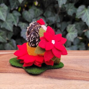 Hedgehog Christmas bauble PDF pattern sewing pattern instant download image 5