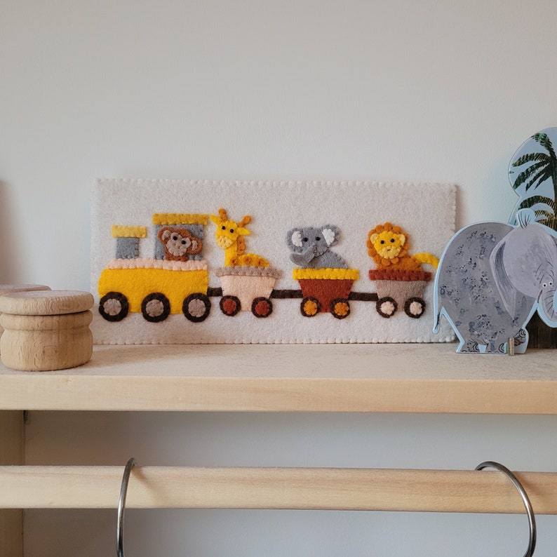 Basic Felt Train Pattern Baby Train - PDF Pattern - Sewing Pattern - Instant Download - Etsy
