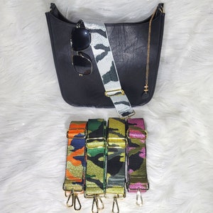 Camo strap best sale crossbody bag
