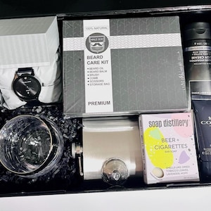Men’s Gift Basket | Gifts for Him | Valentine’s Day Gift | Father&#39;s Day Gift Basket | Father&#39;s Day Gift Boxes | Groomsmen Gift | Birthday |