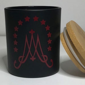 NEW 5 oz Pure Beeswax Candles w/Optional Catholic Decals