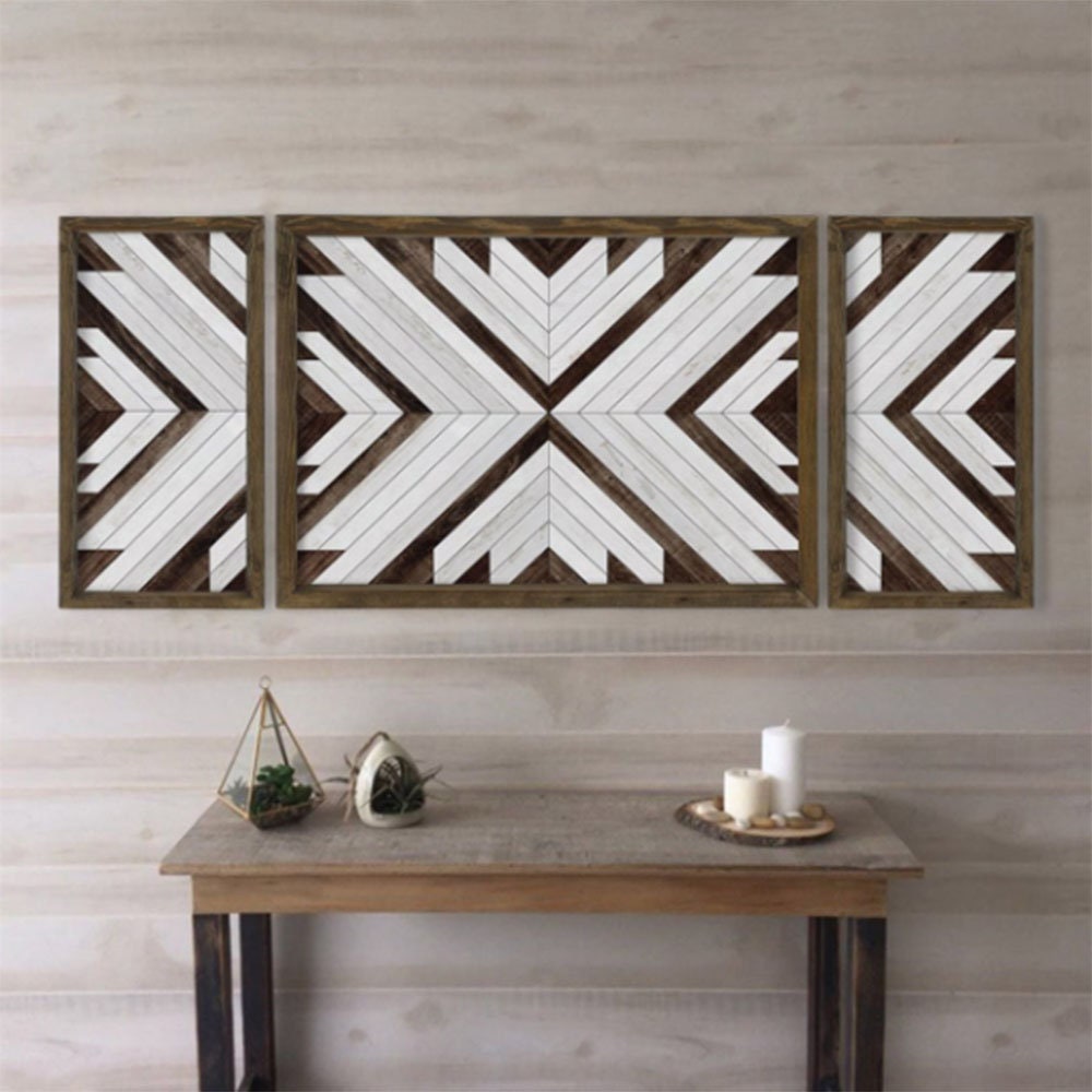 3d Wood Geometric Wall Art, Woodworked item for sale by HopeAndGracePens -  Foundmyself