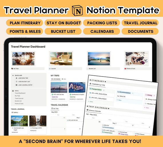 Sample travel resources